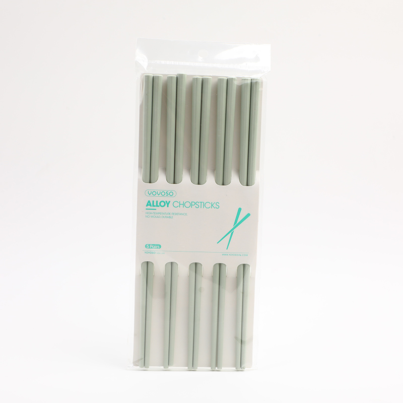 Simple Colorful Alloy Chopsticks