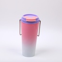 Stainless steel Portable thermos with handle - 600ml