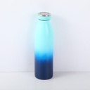 Simple milk vacuum bottle-blue