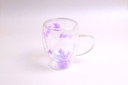 Purple dried flowers Glass - 350ml
