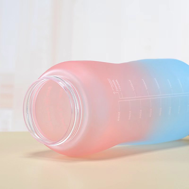 Matte large capacity plastic cup -1500ml