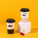 Silicone cover cup without handle 400ML