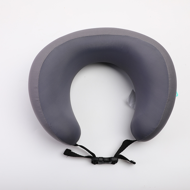 Portable Plain Color u-pillow - Gray