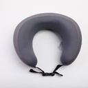 Portable Plain Color u-pillow - Gray