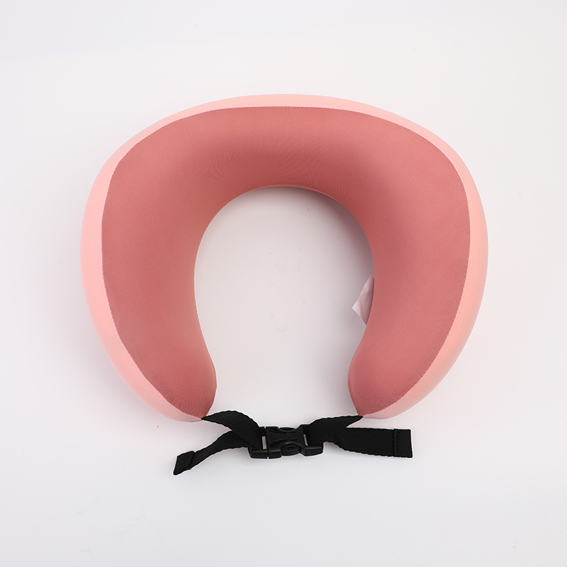Portable Plain Color u-pillow - Pink