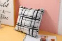 Nordic style simple knitting throw pillow B style
