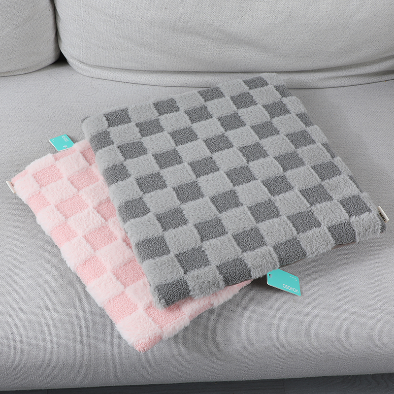 Square plaid series cushion