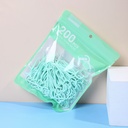 Fine floss bar 200pcs (with box) - Mint green