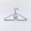 Adult plastic dipping clothes hanger 20pcs