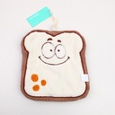 Baking toast hand towel
