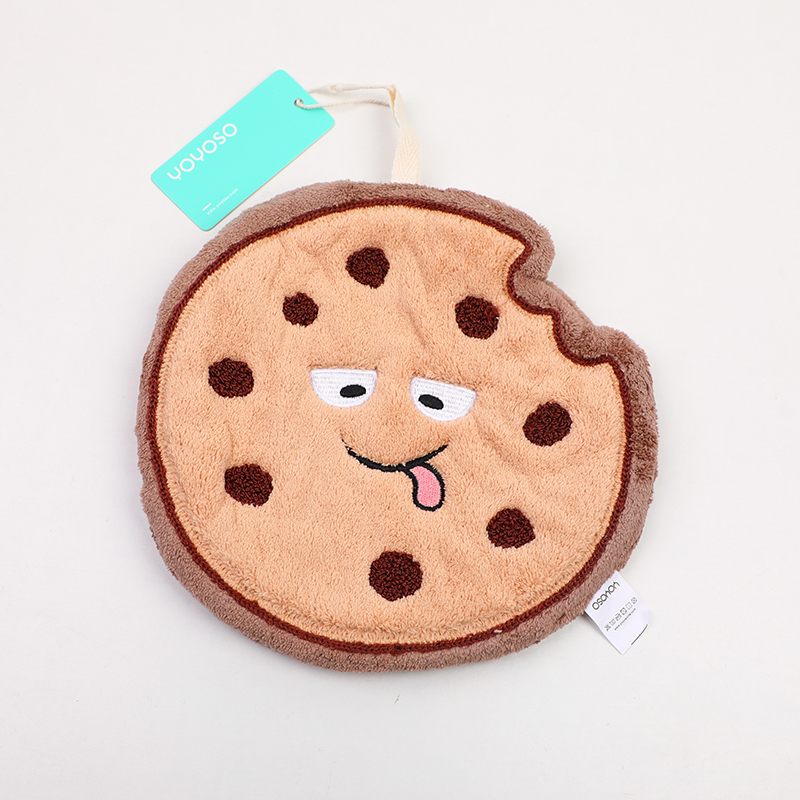 Baking cookie hand towel