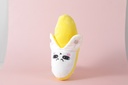 Induction metronome with banana shape electric plush toy