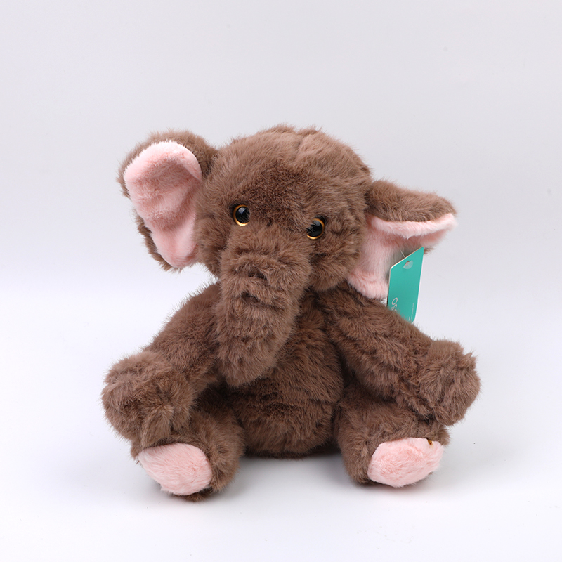 Brown teddy bear Plush doll - 25 cm（with plastic eyes）