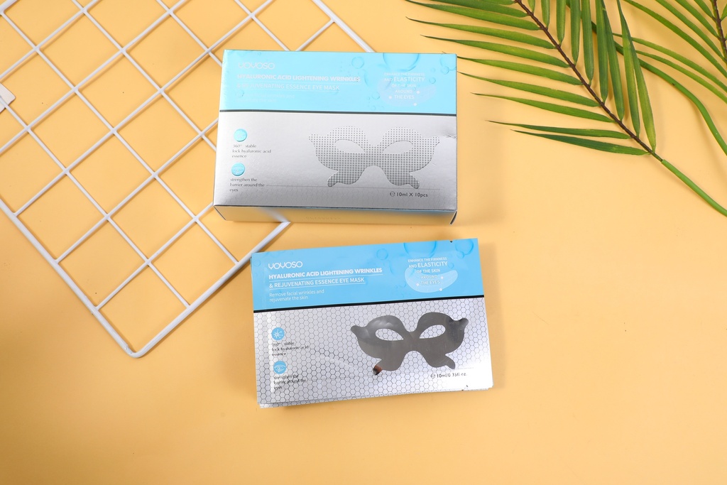 Hyaluronic acid weaken wrinkle rejuvenating essence eye mask (10ml*10pcs)