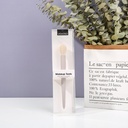 Highlighter brush with wooden handle