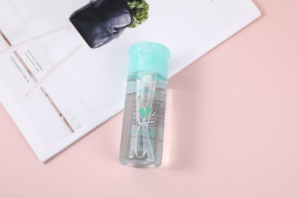 Pressing type water-based nail polish remover-Blue