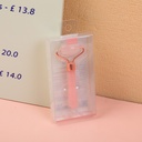 Single head roller massager with acrylic rod