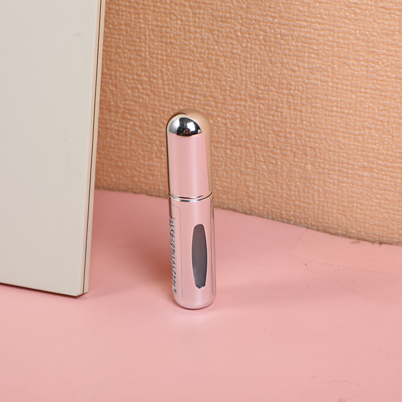 Refillable Perfume Dispenser Bottle 5ml - Brilliant Silver