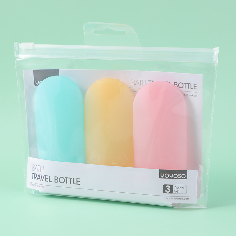 Bath travel bottle 3-piece set