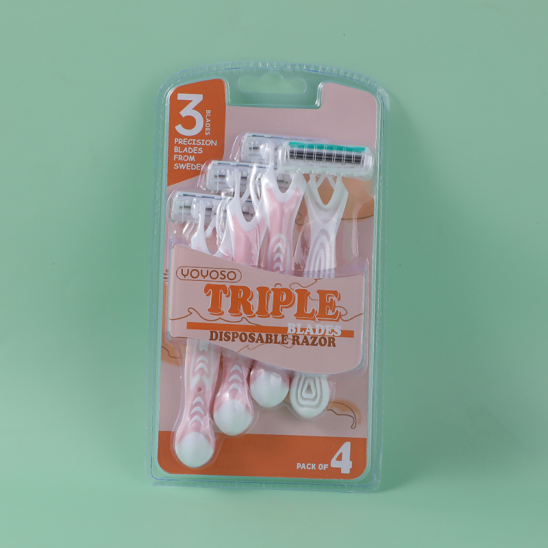 Professional lightweight women's razor 4-piece set