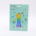 16 inch Small Numbers Aluminum Balloon Rainbow-1-1pcs