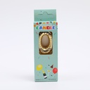 Gold Number Candle-0-1pcs
