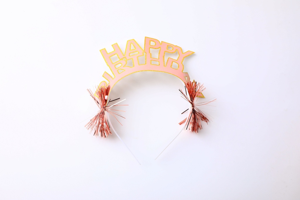 Party Series Rose Gold Headband-3pcs