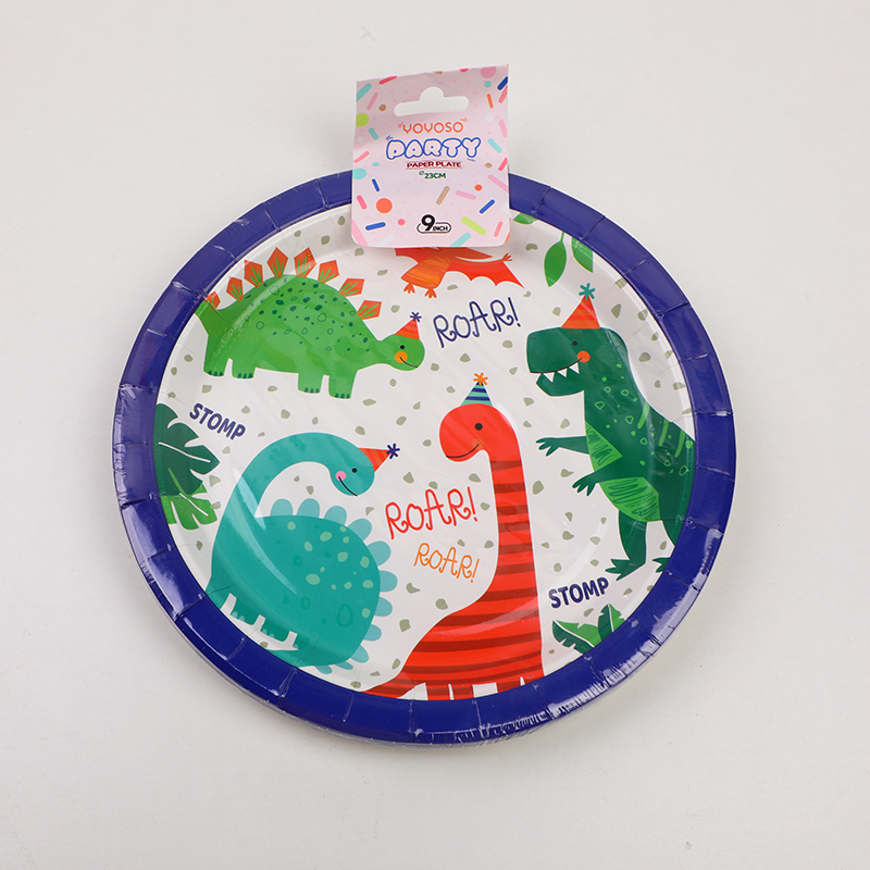 Party Dinosaur Series 9" Plate*10pcs