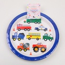 Party Car Series 9 inch tray*10pcs