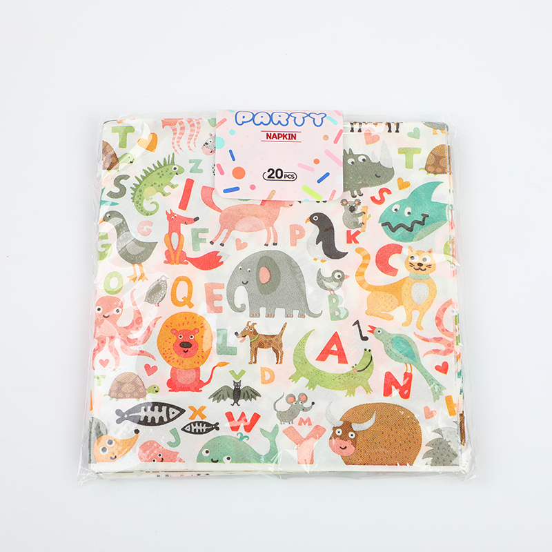 Party Animal World Paper Towel *20pcs