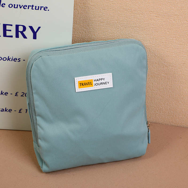 folded expansion luggage organizer-blue