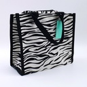Zebra-print handbag