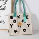 Simple english letter shoulder bag