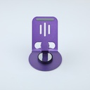 360° rotating foldable phone holder K62-purple