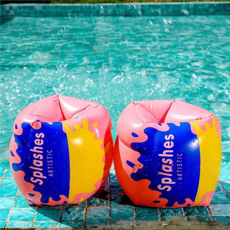 Pink Swimming Cuffs 