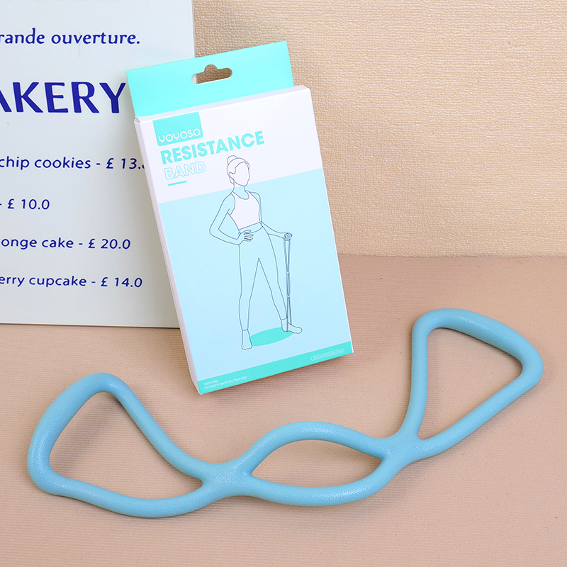 TPE green 3-hole elastic band