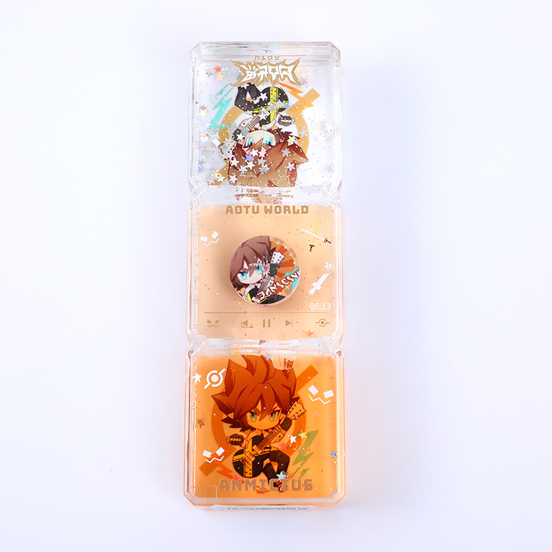 AOTU World-Rotating oil dripping decoration