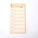 Puppy's Day Series Sticky Note Book C 50pcs