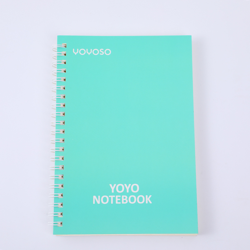 YOYOSO brand coil notebook B5- horizontal line pages