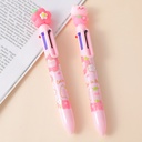 Sakura YOYO rabbit series-cat with flower 6 colours ballpen