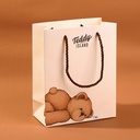 TEDDY ISLAND series lying bear gift bag-L