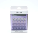 Gradient Color 12-digit Gift Calculator (3A without Battery) KK-9186