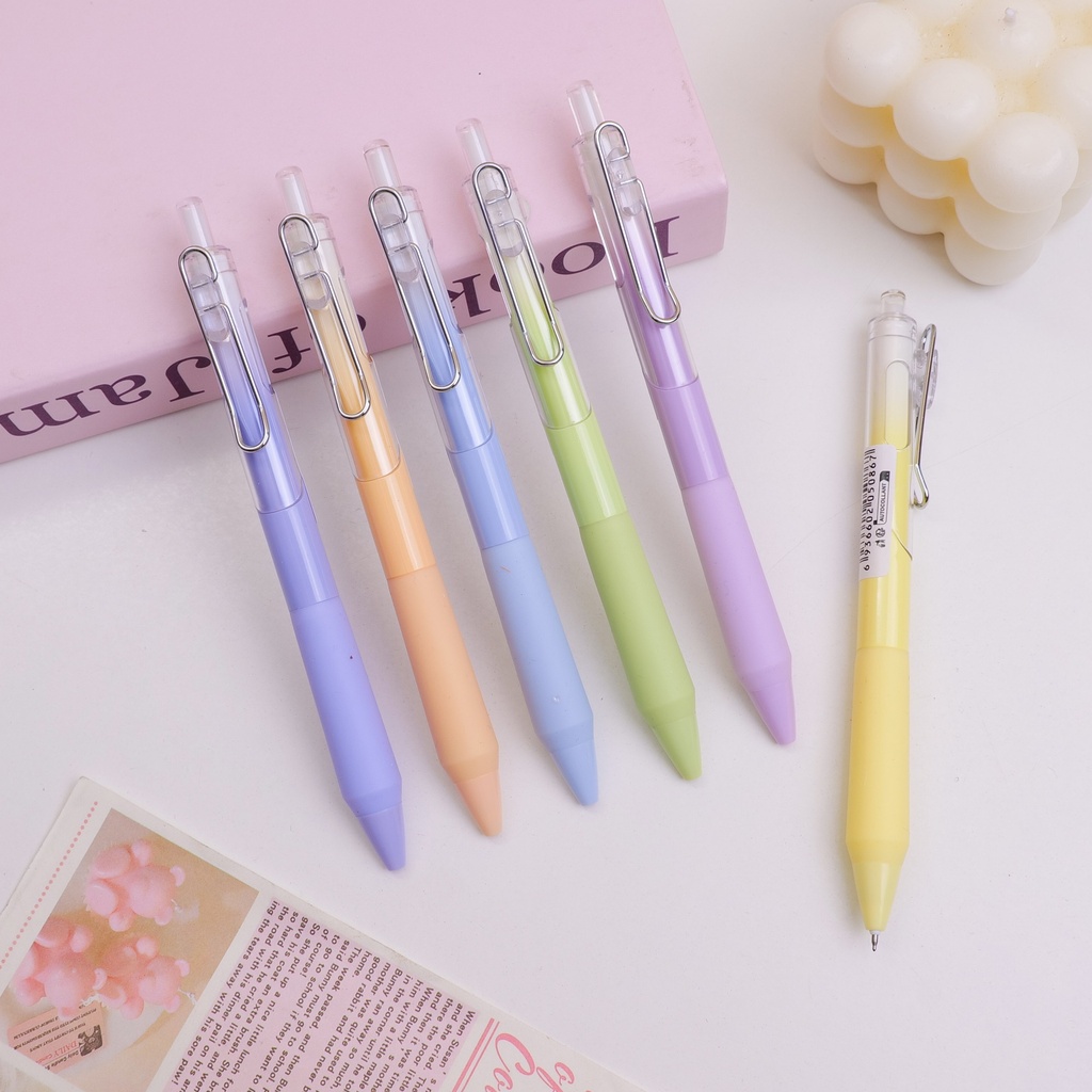 Macaron-colored Gel Pen - Blue Ink