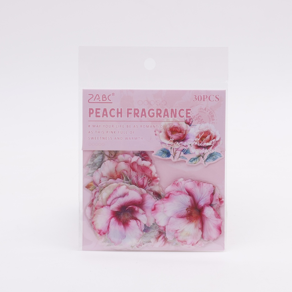 Graceful Flower Dance Series Stickers 30 pcs