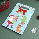 Christmas Series - Santa Claus Gift Bag - Blue Size L