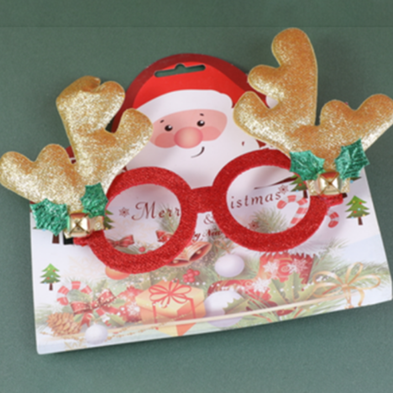 Christmas decorative glasses-20