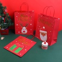 Christmas gift series kraft paper bag-M