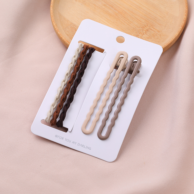 Versatile Hair Ties & Clip Combo Set-2