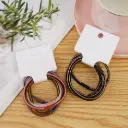 Colorful edge wide rubber band-5pcs