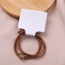 Alloy Accessories Leather Bands-2PCS